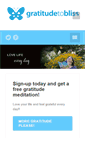 Mobile Screenshot of gratitudetobliss.com